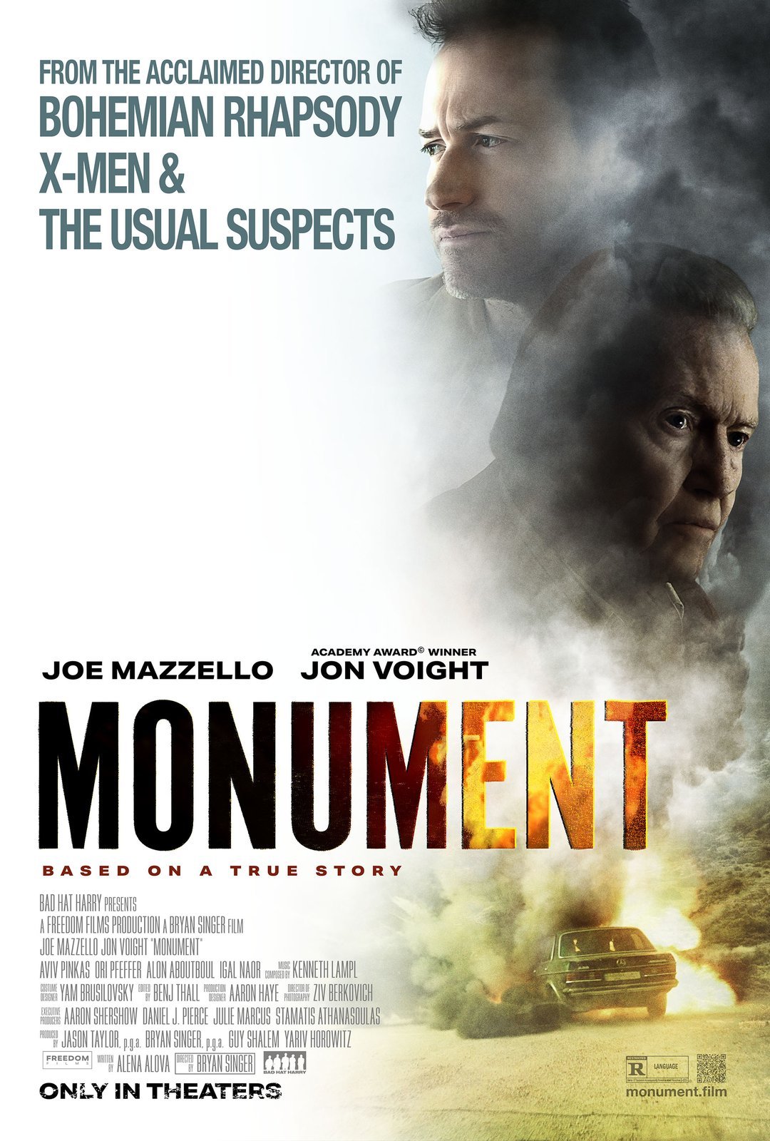 Monument — Jon Voight and Joe Mazzello, film poster