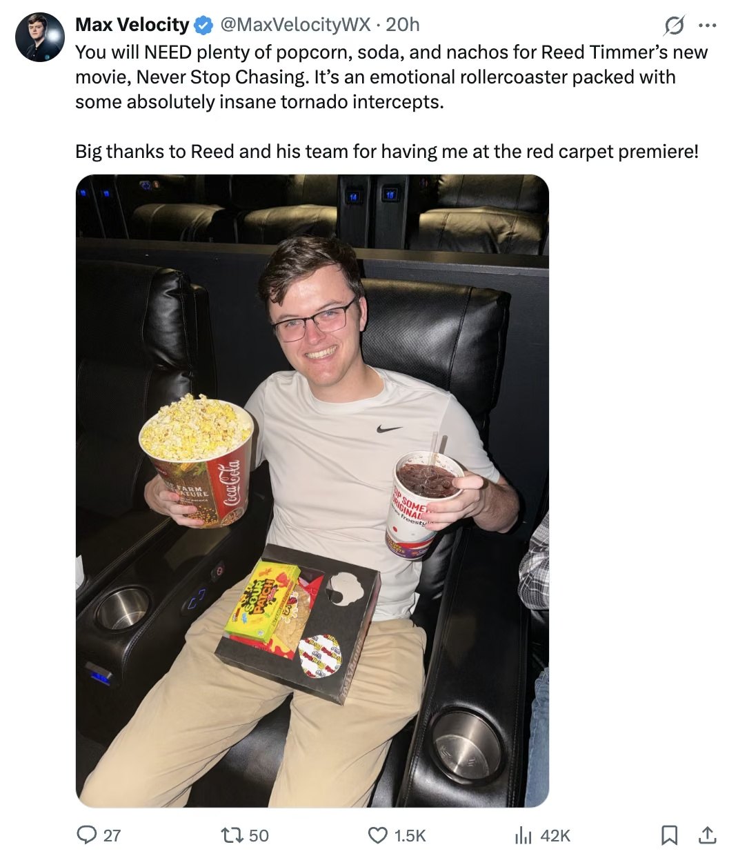 Max Velocity&rsquo;s opening-day review post for Never Stop Chasing